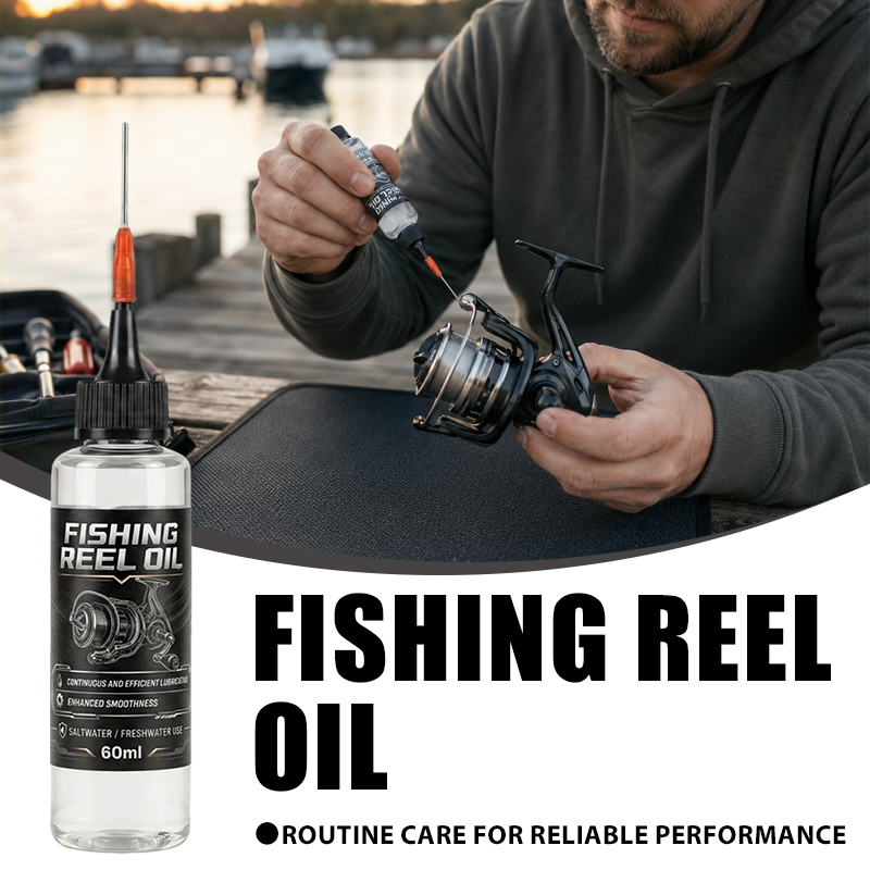 Fly Reel - Vloeibare onderhoudsformule voor vismolens (olie/smeermiddel) voor