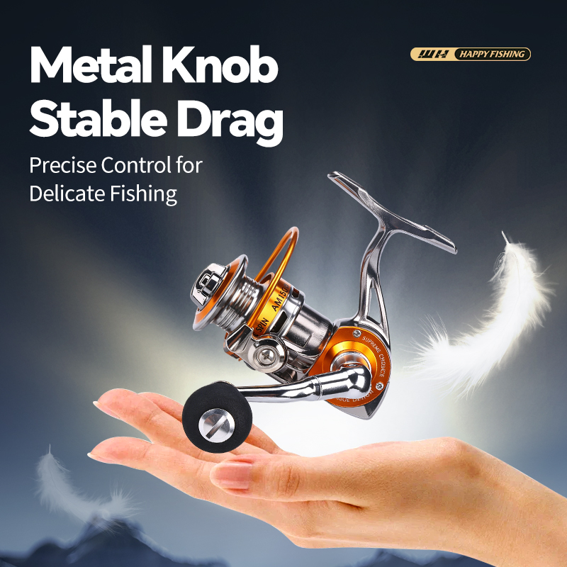 WEIHE 150 # Mini metalen spinh - Ice Fishing Reel recensie en prijs