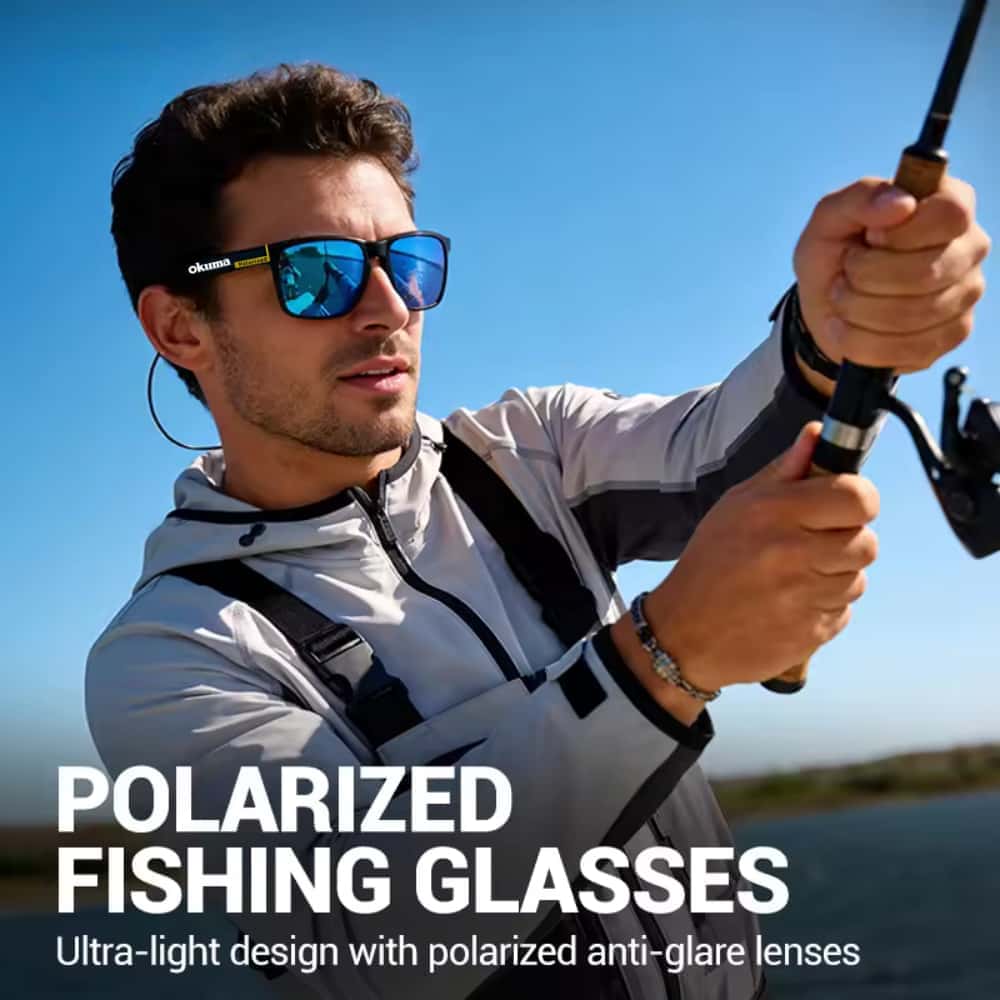 6 kleuren okuma gepolariseerde - Surf Reel recensie en prijs