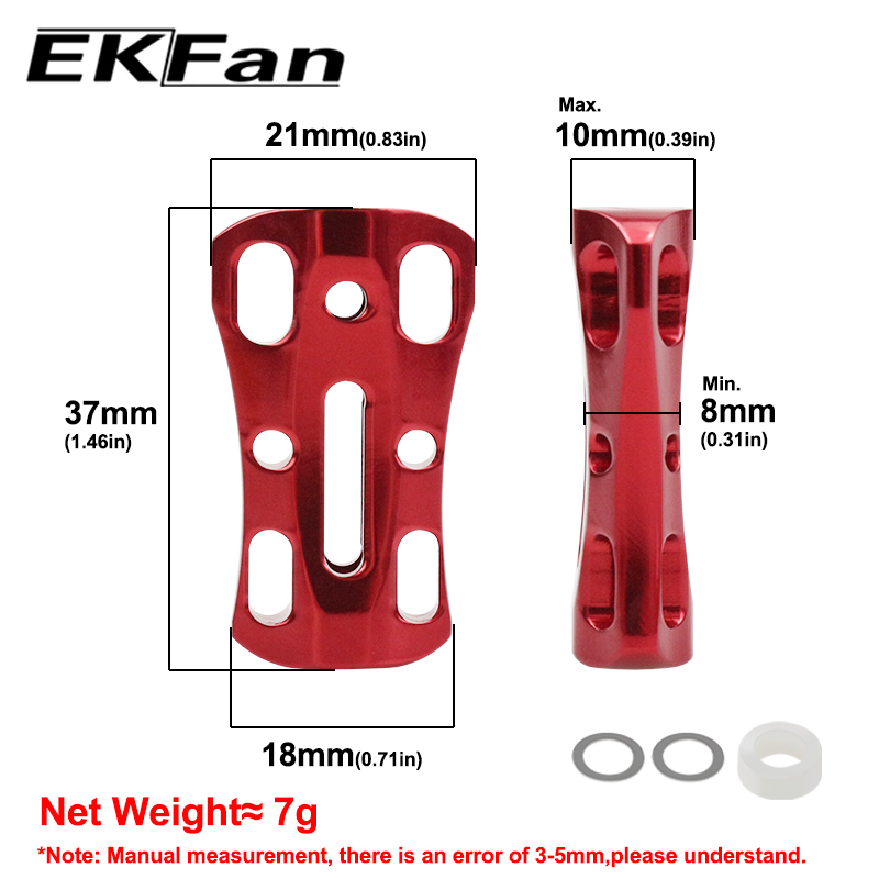 EKFan 1pc Aluminiumlegering Ui - Fly Reel recensie en prijs