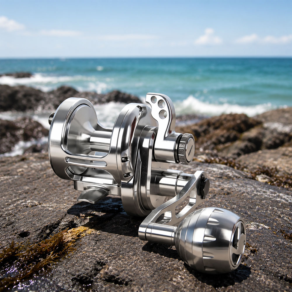 Zoutwater trollingspoel hoge s - Surf Reel recensie en prijs